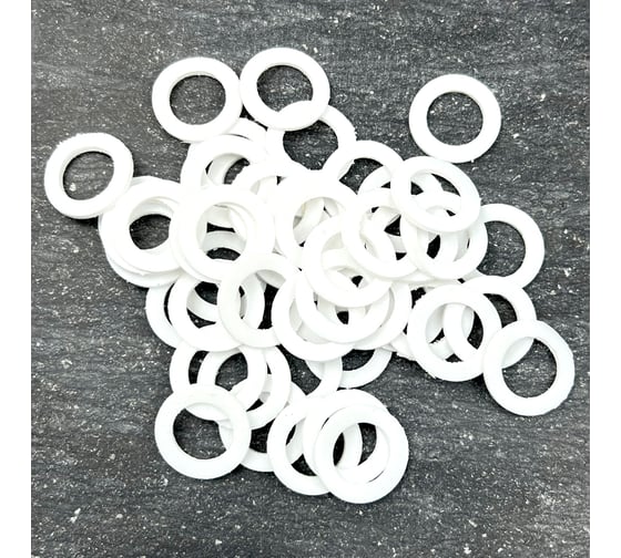 Изображение товара Набор фторопластовых прокладок Профитт 1, 19х30 мм, 50 шт. 9271640