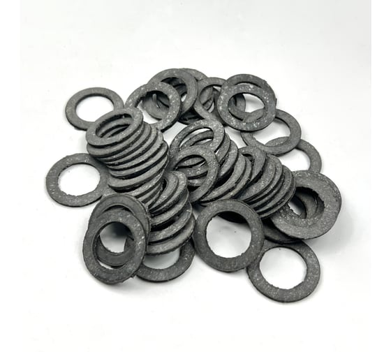 Изображение товара Набор паронитовых прокладок Профитт 1 1/4, 24х37 мм, 50 шт. 9271534