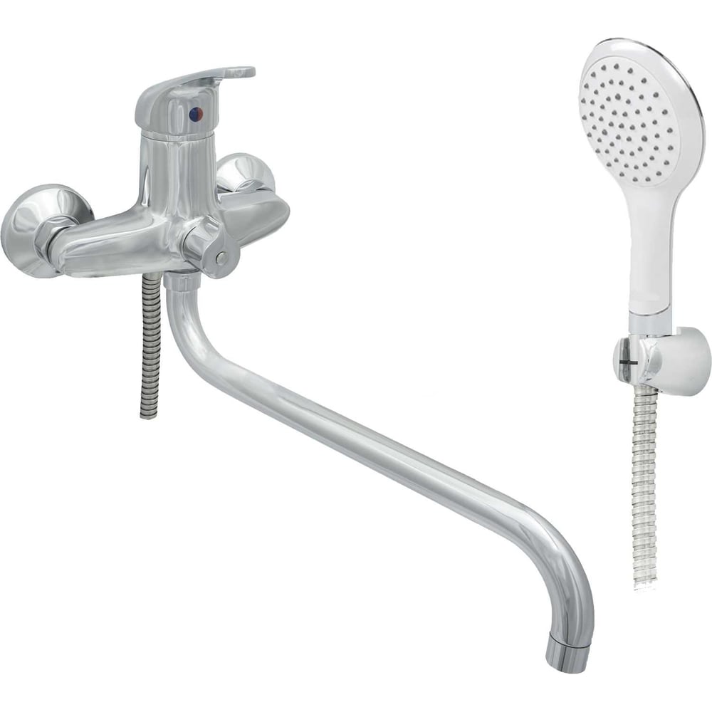 Изображение товара Смеситель для ванны ЦС однорук. СМ 300-7 D35 М-42, хром, классический стиль