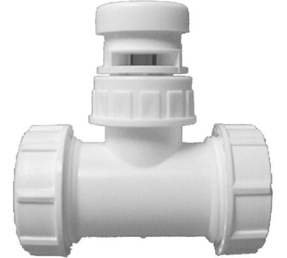 Изображение товара Канализационный вакуумный клапан HL с Т-образным соединением, DN40, 6/4x1 HL 902T/40