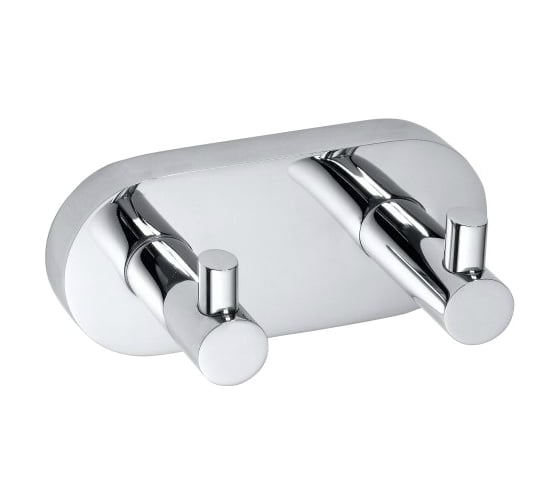 Изображение товара Планка с 2-мя крючками BEMETA Omega 104405202