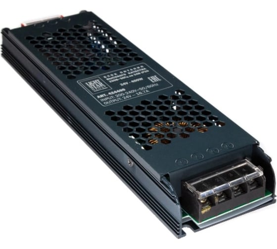 Изображение товара Блок питания Lightstar 24V для светодиодной ленты 400W 424400