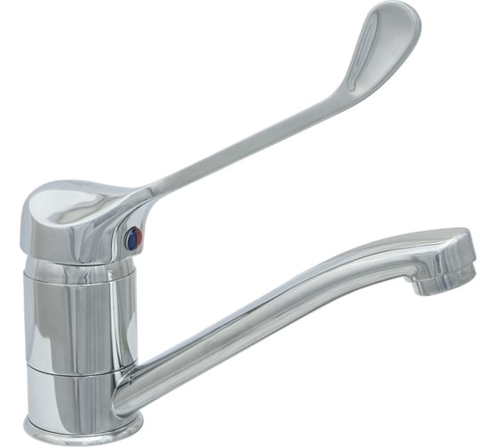 Изображение товара Смеситель для кухни ЦС однорук. СМ 27/1ш М44 кор. излив (ХИРУРГ) ПП800305