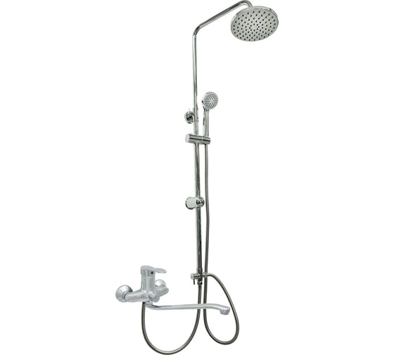 Изображение товара Душевая система ЦС ПРЕСТИЖ СМ 300-4 М-42 35 карт. плоский излив L-300, D24, №2D200 ДС000153