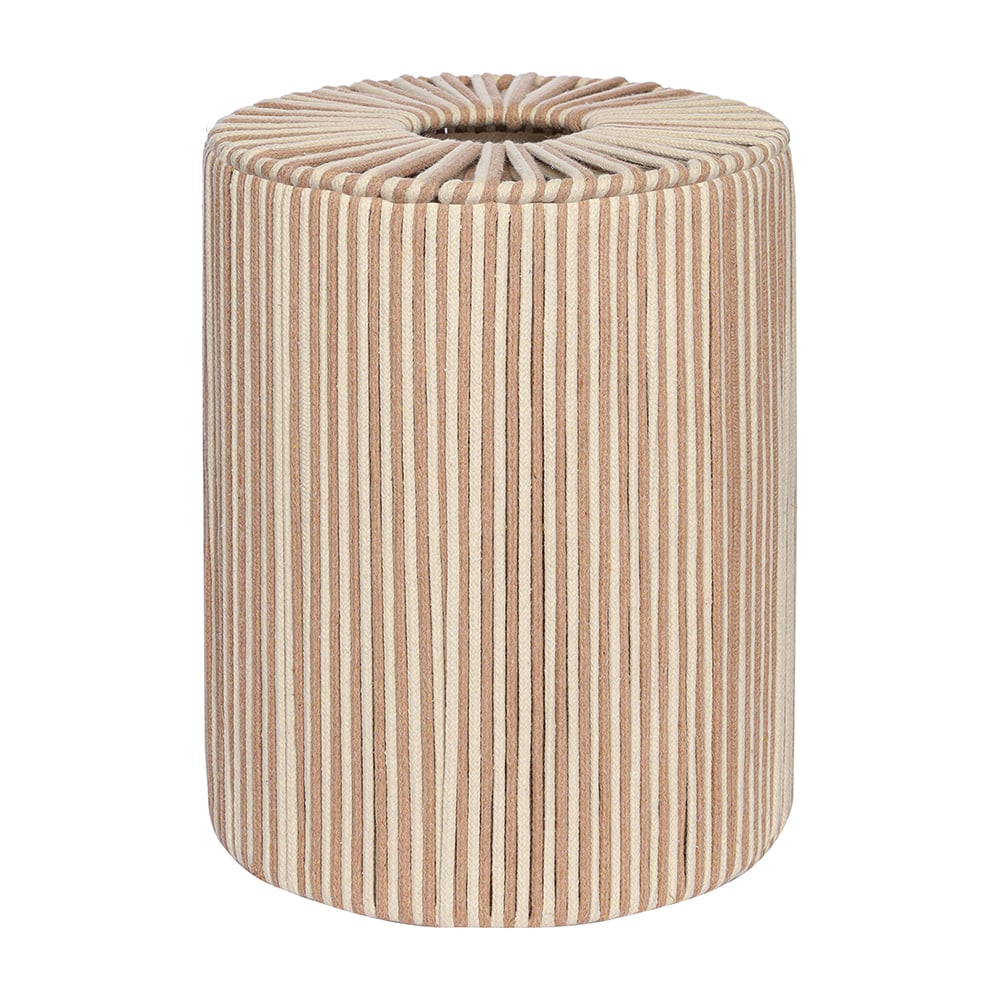 Изображение товара Плетеная корзина Dholak Beige из коллекции Ethnic Tkano размер L