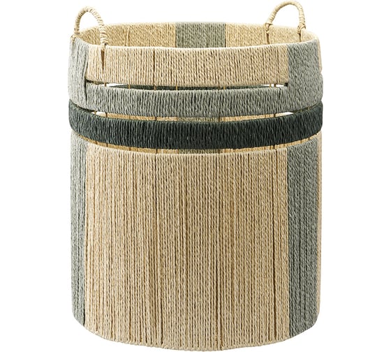 Изображение товара Корзина плетеная Bongo Sage из коллекции Ethnic Tkano размер M TK24-ST_BA0008