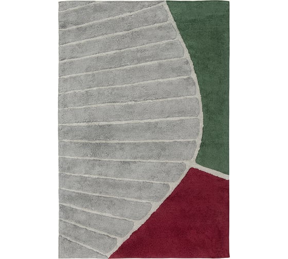 Изображение товара Ковер из хлопка с рисунком Tea plantation из коллекции Terra Tkano 160x230 см TK22-DR0008