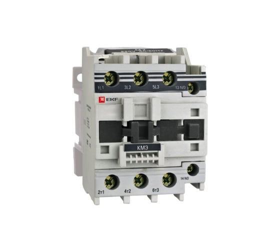 Изображение товара Контактор EKF КМЭ, малогабаритный, 50А, 36В, NO+NC, PROxima ctr-s-50-36