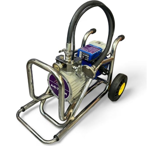 Изображение товара Аппарат окрасочный AktiSpray комплект, 7 л/мин, 250 бар, 4000 Вт, 220 В, 50 Гц AvS-7000M