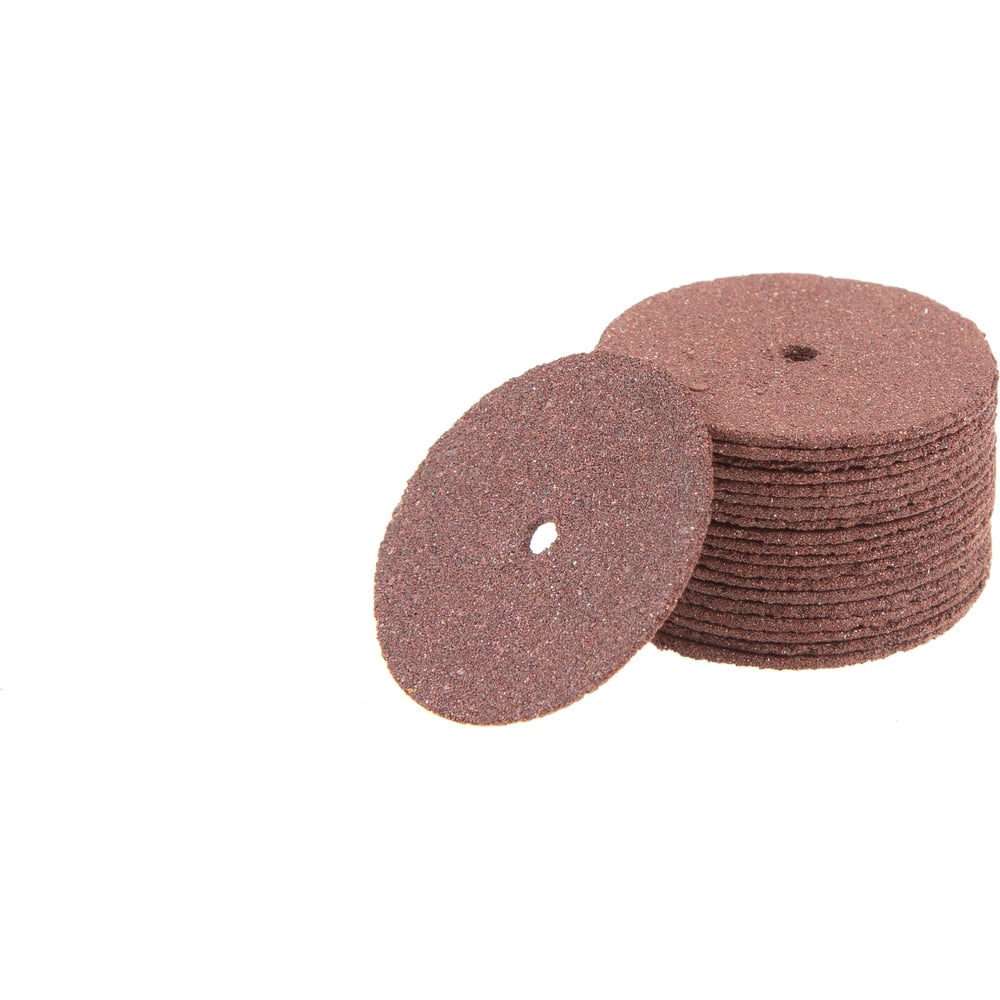 фото Диски отрезные flex 219-006 (20 шт; 24 мм) для мини-дрели hammer 625134