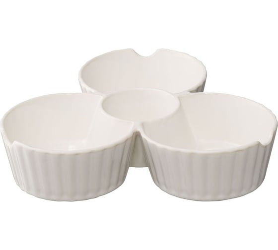 Изображение товара Менажница белого цвета из коллекции Kitchen Spirit Tkano TK22-TW_SRV0001