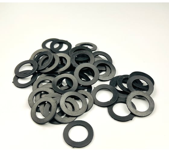 Изображение товара Набор резиновых прокладок Профитт 1 1/4, 24x37 мм, 50 шт. 9271510