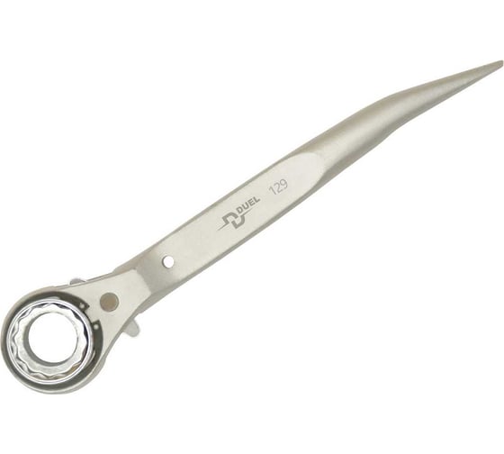 Изображение товара Монтажный трещоточный ключ DUEL сверхлегкий, 21x22 мм, длина 200 мм 12902122