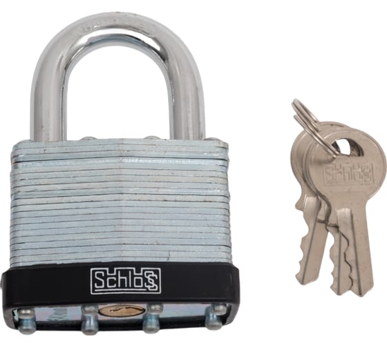 Изображение товара Замок навесной SCHLOSS 77012 PL-08/50 сталь (12/48) тов-157755
