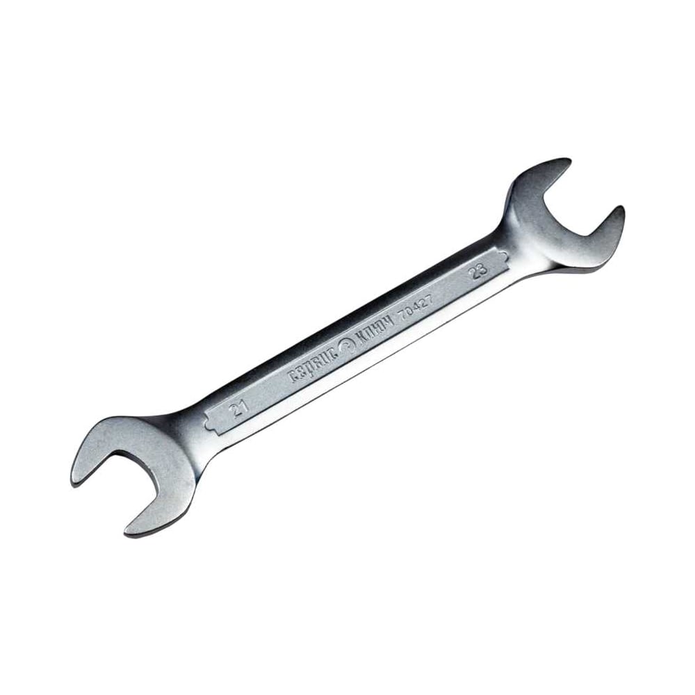 Изображение товара Рожковый ключ СЕРВИС КЛЮЧ 21x23 мм 70427 - качественный слесарный инструмент для ремонта