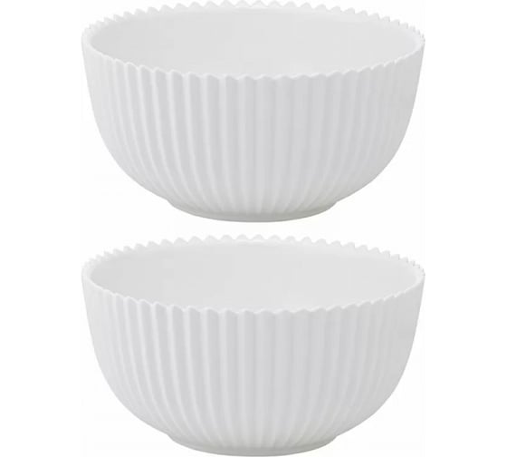 Изображение товара Набор из двух салатников Tkano Edge белый, 650 мл TK22-TW_BW0016