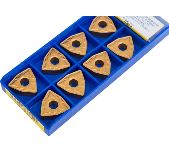 Изображение товара Пластина твердосплавная 10 шт ZCC-CT WNMG080412-ADF YB6315