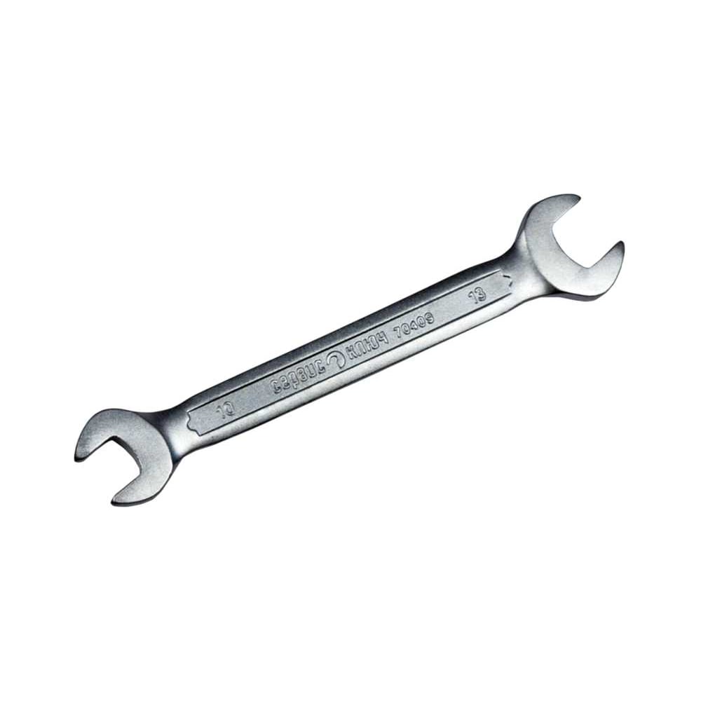 Изображение товара Рожковый ключ СЕРВИС КЛЮЧ 10х13 мм 70409 двухсторонний