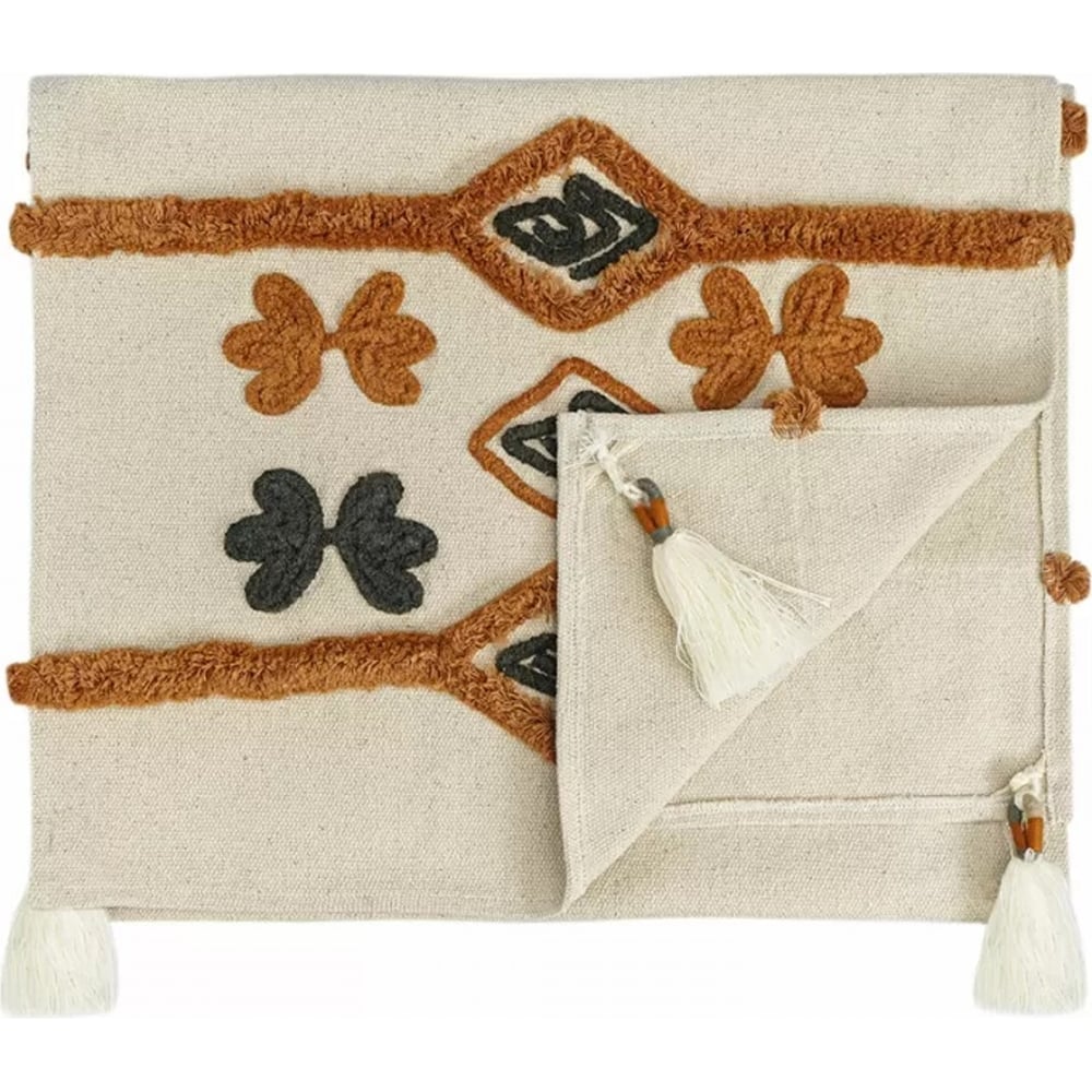 Изображение товара Дорожка на стол с вышивкой Tkano Abstract play Ethnic, 45x150 см TK23-TR0005