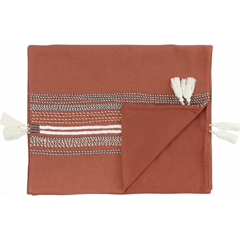Изображение товара Дорожка на стол с вышивкой Tkano Braids Ethnic 45x150 см