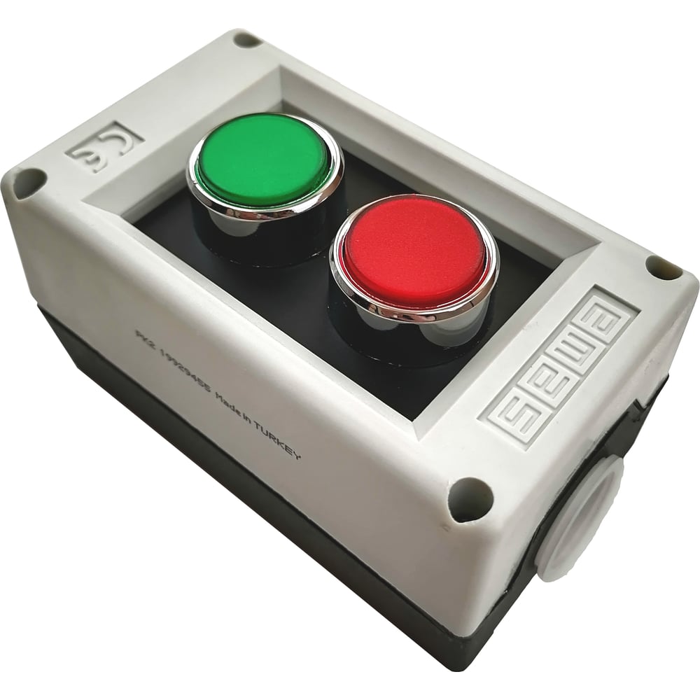 Изображение товара Пульт управления Emas 2 кнопки, 250 В, 4 А. PK2