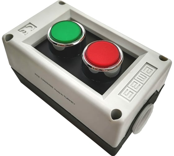 Изображение товара Пульт управления Emas 2 кнопки, 250 В, 4 А. PK2