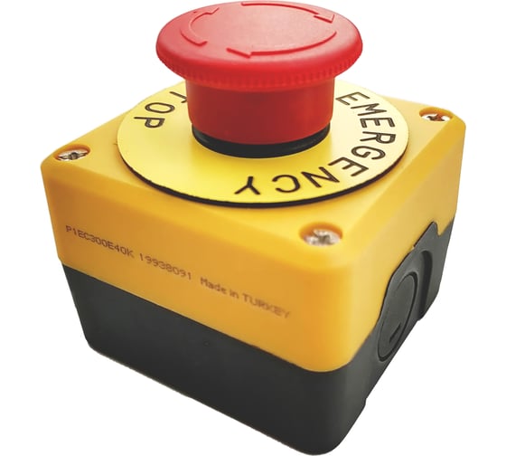 Изображение товара Пульт управления Emas с табличкой аварийной кнопки P1EC300E40K