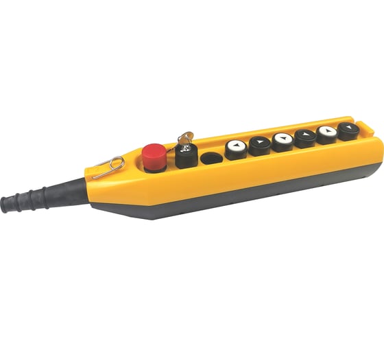 Изображение товара Пульт управления Emas 9 кнопок, с аварийной кнопкой и кнопкой-ключем, 250 В, 4А PV9E30B222AC20