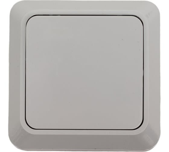 Изображение товара Выключатель одноклавишный ARTSUN накладной BASIC SW 10-1-W