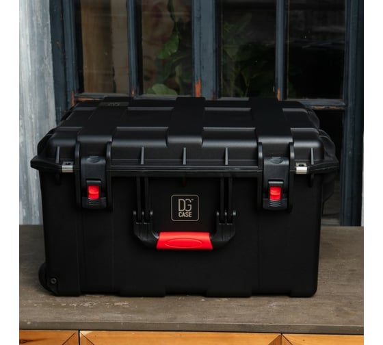 Изображение товара Кейс на колесах с ручкой ударопрочный DGCASE, IP67, 550х450х295 60-06 DGCASE@60-06