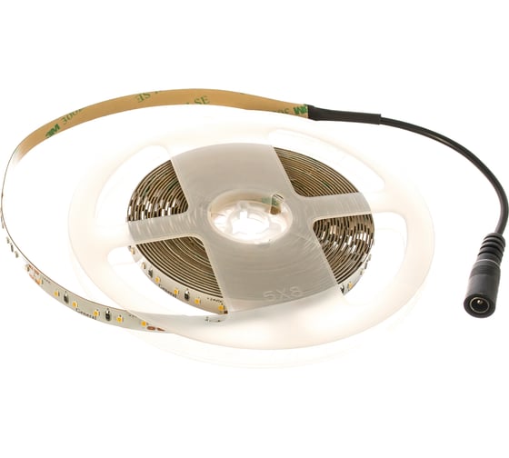 Изображение товара Лента светодиодная General Lighting Systems GLS-2216-120-10-24-IP20-PRM-4, 5 метров, 10Вт/м, 24В, 8мм, 120 диодов/м 16 Лм/чип, IP20, 4500К - нейтральный белый 502541
