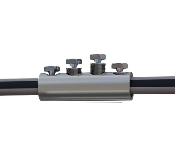 Изображение товара Болтовой соединитель (гильза) ГРИНЭНЕРГО ГД-240 (150-240) ge-es-gd-150-240