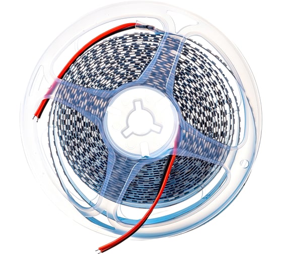 Изображение товара Светодиодная лента General Lighting Systems GLS-2835-180-14.4-12-IP20-6, 5 метров, 14,4Вт/м, 12В, 10мм, 16Лм/чип, IP20, 6500К - холодный белый 501440