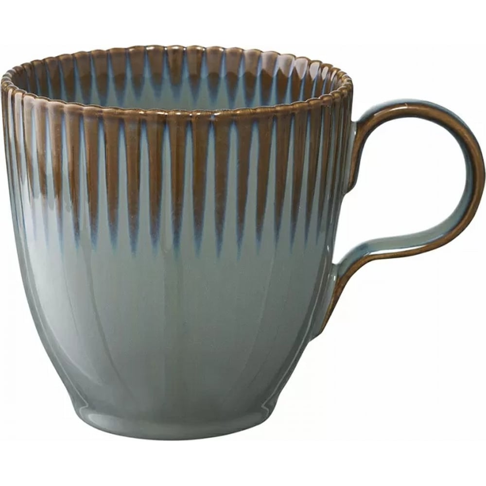 Изображение товара Кружка из фарфора Tkano Kitchen Spirit темно-серая, 350 мл TK22-TW_CU0001