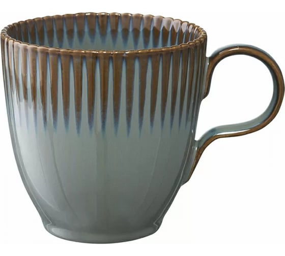 Изображение товара Кружка из фарфора Tkano Kitchen Spirit темно-серая, 350 мл TK22-TW_CU0001