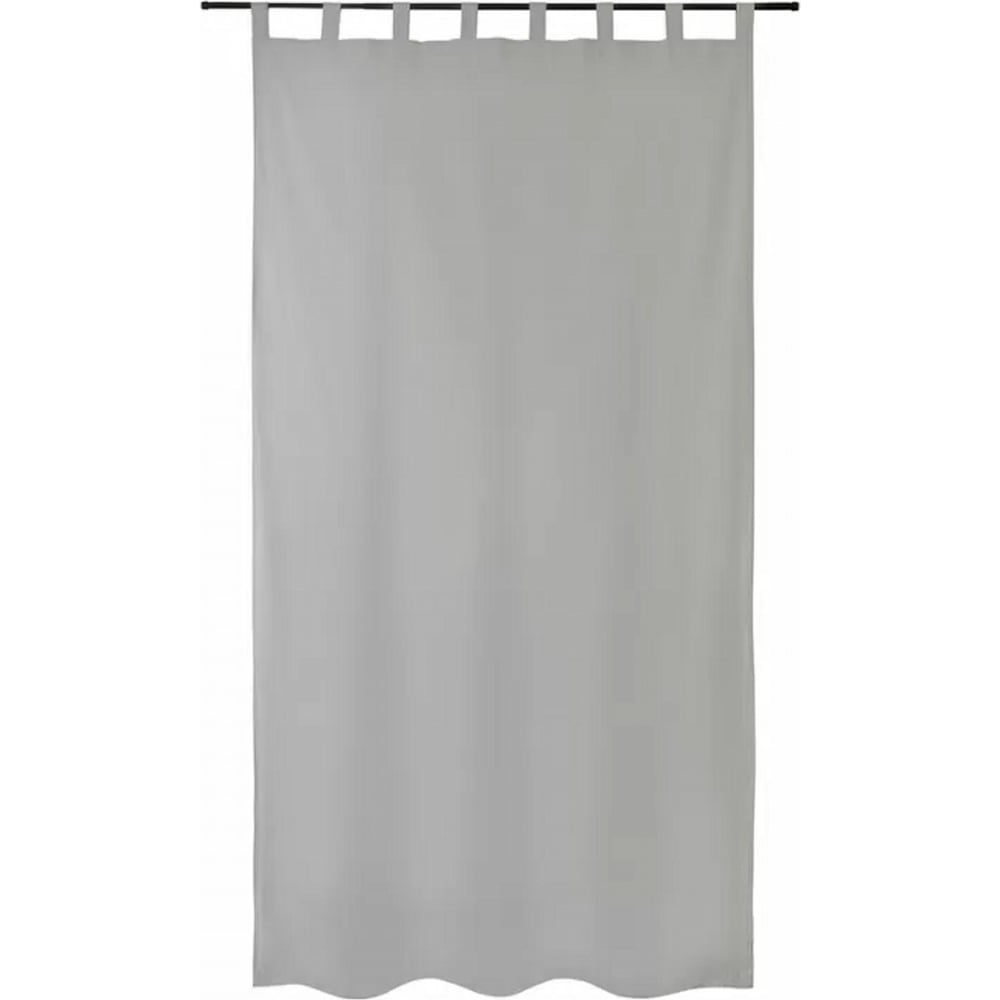 Изображение товара Двойная штора из хлопка Tkano Essential базовая 150x290 см серый