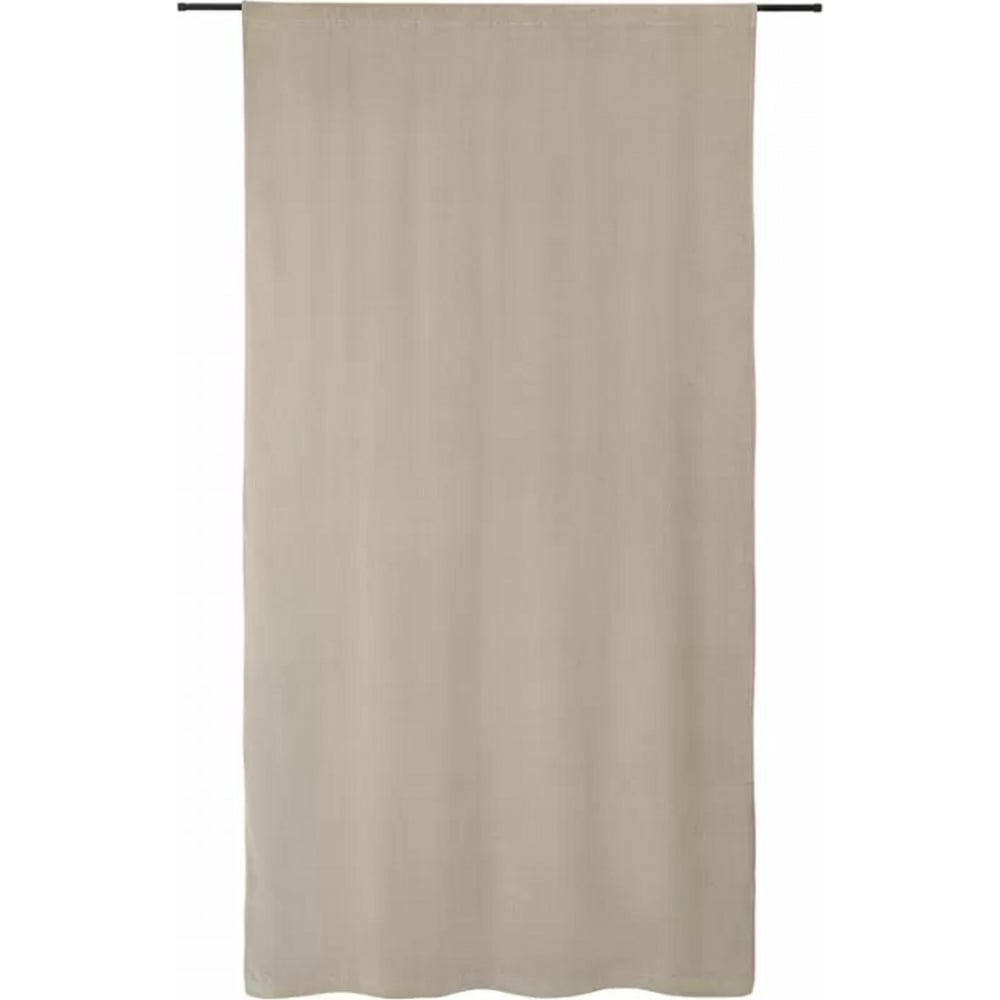 Изображение товара Штора из хлопкового бархата Tkano Essential бежевый 150x290 см