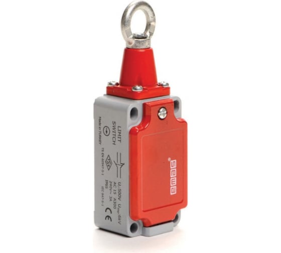 Изображение товара Концевой выключатель Emas в металлическом корпусе, 240 В, 3 А. L52K13HUM111