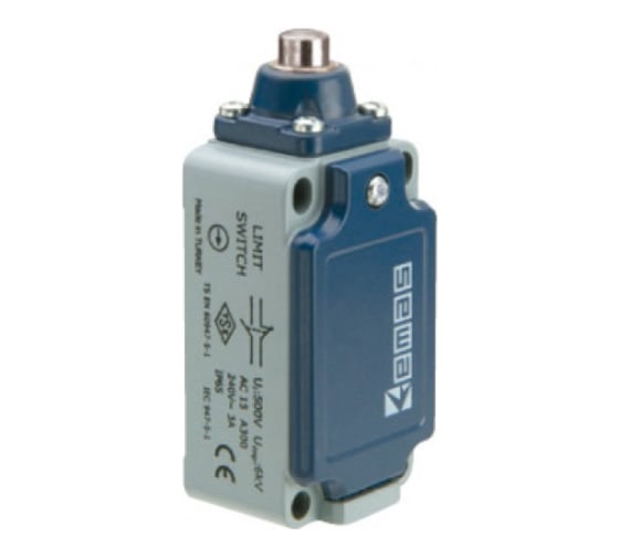 Изображение товара Концевой выключатель Emas в металлическом корпусе, 240 В, 3 А. L52K13PUM211