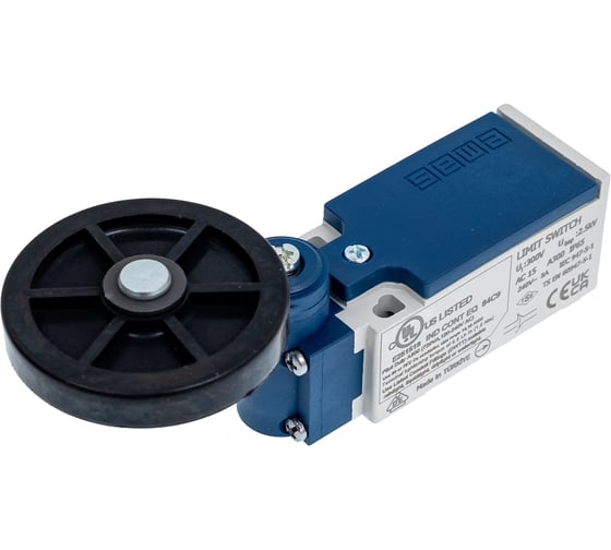 Изображение товара Концевой выключатель Emas в пластиковом корпусе, 240 В, 3 А. L5K13MEL121