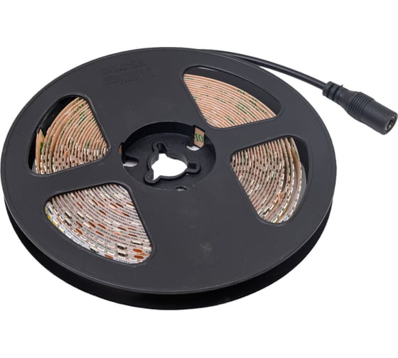 Изображение товара Светодиодная лента General Lighting Systems GLS-2835-240-22-24-IP20-PRM-6, 5 метров, 22Вт/м, 24В, SMD2835, 10мм, IP20, 6500К, холодный белый 502240