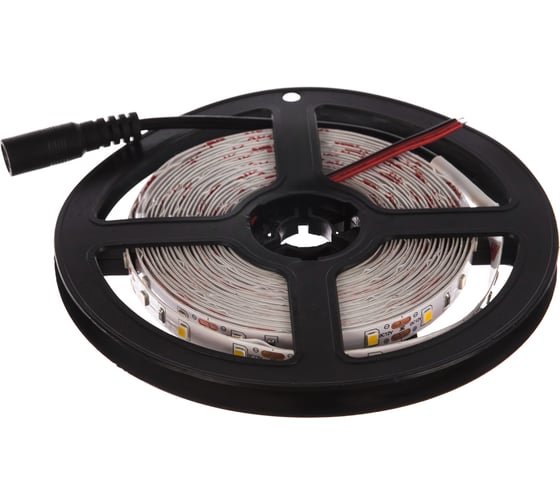 Изображение товара Лента светодиодная General Lighting Systems GLS-2835-60-4.8-12-IP20-PRO-3, 5 метров, 4,8Вт/м, 12В, SMD2835, 8мм, 7 Лм/чип, IP20, 3000К - теплый белый 500020