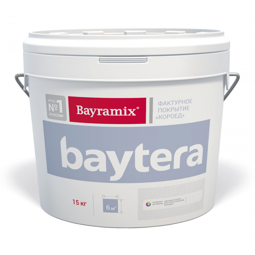 фото Фактурное покрытие bayramix baytera t001m мелкая 15 кг btm 001-15