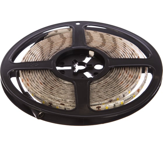 Изображение товара Лента светодиодная General Lighting Systems GLS-2835-60-4.8-12-IP65-PRO-3, 5 метров, 4,8Вт/м, 12В, SMD2835, 8мм, 60 диодов/м, 7 Лм/чип, IP65, 3000К - теплый белый 500120