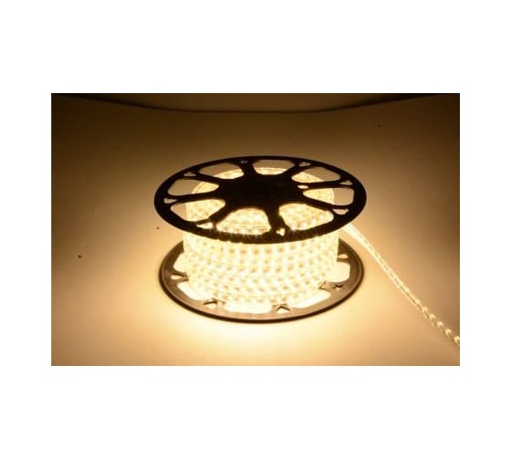 Изображение товара Лента светодиодная General Lighting Systems GLS-2835-60-6-220-IP67-3, 50 метров, 6Вт/м, 220В, SMD2835, 6мм, 60 диодов/м, 7 Лм/чип, IP67, 3000К - теплый белый 504015