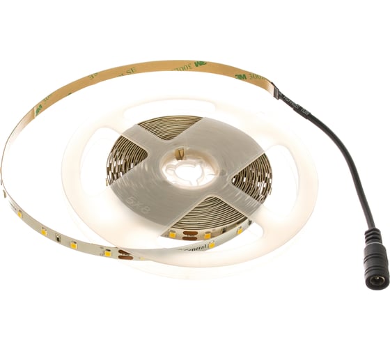 Изображение товара Лента светодиодная General Lighting Systems GLS-2835-60-7.2-24-IP20-PRM-4, 5 метров, 7,2Вт/м, 24В, SMD2835, 8мм, 60 диодов/м, 22Лм/чип, IP20, 4500К - нейтральный белый 502041