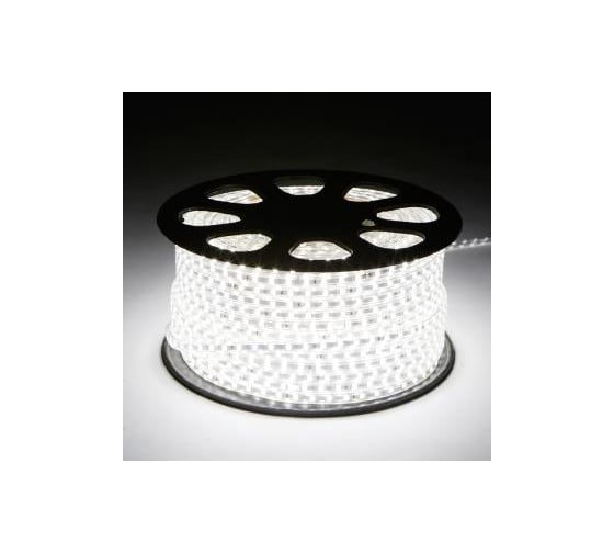 Изображение товара Лента светодиодная General Lighting Systems GLS-5050-60-14.4-220-IP67-6, 50 метров, 14,4Вт/м, 220В, SMD5050, 6,5мм, IP67, 60 диодов/м, 10Лм/м, 6500К - холодный белый, 504715