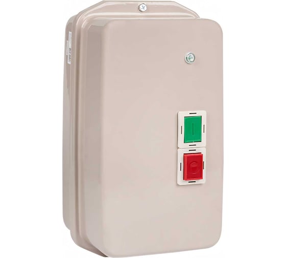 Изображение товара Пускатель в корпусе EKF КМЭ, IP65, 40А, 400В, с РТЭ Ir-30-40А и индикатором, PROxima ctrp-r-40-400v-led