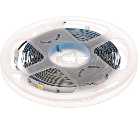 Изображение товара Лента светодиодная General Lighting Systems GLS-5050-30-7.2-12-IP20-6, 5 метров, 7,2Вт/м, 12В,SMD5050, 10мм, 30 диодов/м, 12 Лм/чип, IP20, 6500К - холодный белый 5020