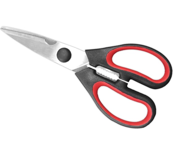 Изображение товара Ножницы Lara 19.5 см прорезиненные ручки, сверхострая заточка, блистер LR05-95 BLISTER